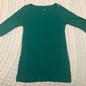 J Crew Painter half sleeve T